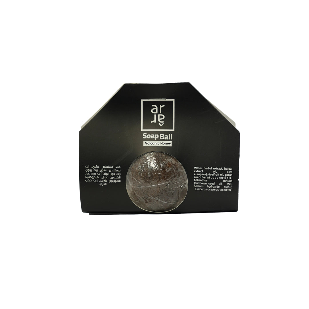 Volcanic honey soap